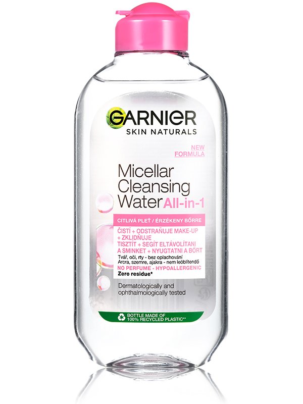Skin Naturals micelárna voda 3 v 1 pre citlivú pleť 200 ml
