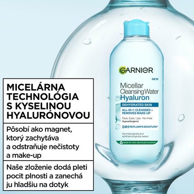 All in One vyplňujúca micelárna voda hyaluronic aloe, 400 ml - 3