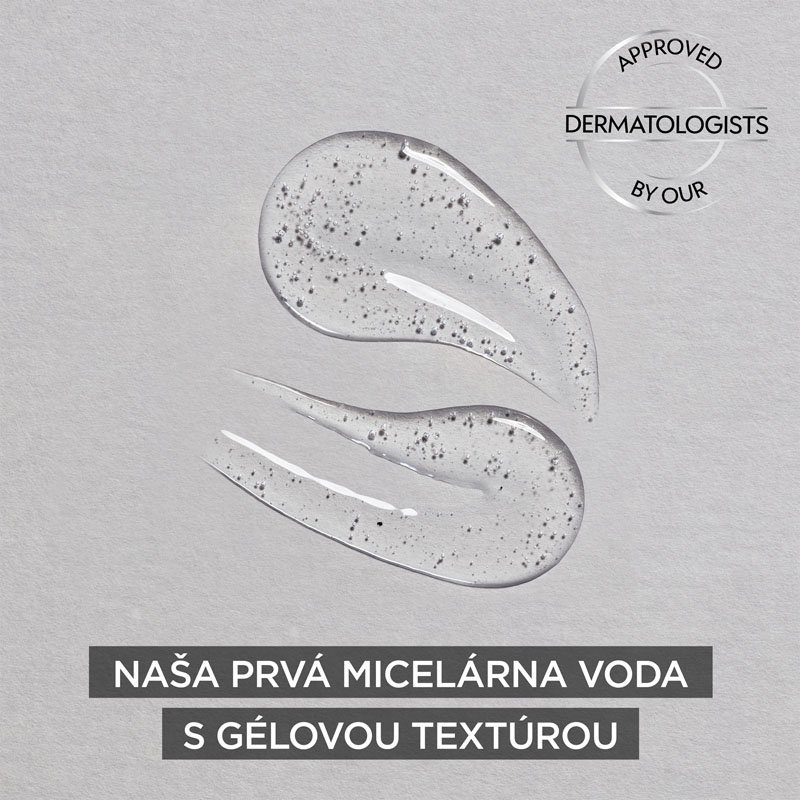 Pure Active micelárna voda s gélovou textúrou s aktívnym uhlím - 2