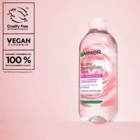 Skin Naturals rozjasňujúca micelárna voda s ružovou vodou, 400 ml - 9