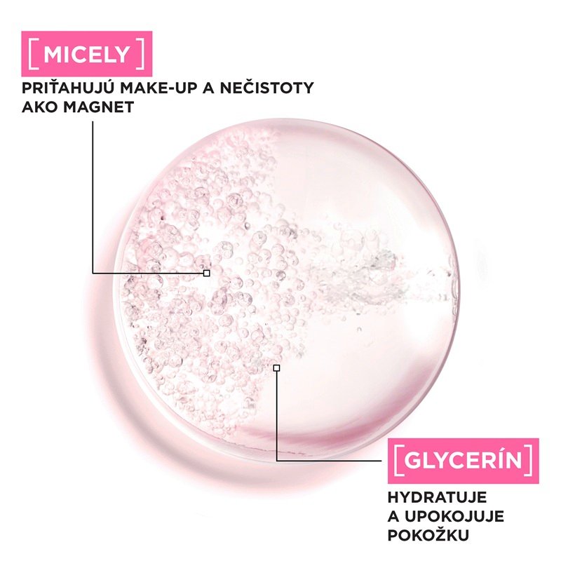 Skin Naturals micelárna voda 3 v 1 pre citlivú pleť- 2