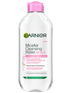 Skin Naturals micelárna voda 3 v 1 pre citlivú pleť 400 ml