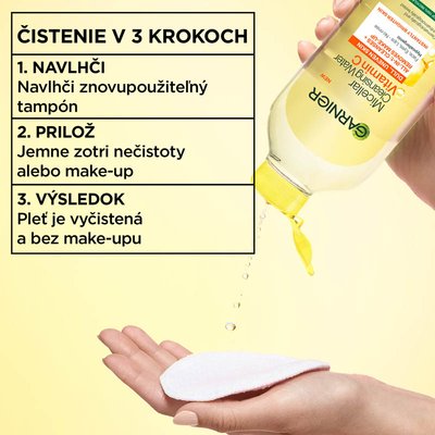 Micelárna voda s vitamínom C - 3