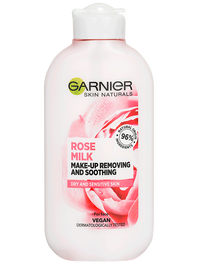 Upokojujúce odličovacie mlieko Botanical s ružovou vodou