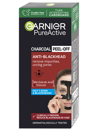 PureActive Charcoal, zlupovacia maska proti čiernym bodkám s aktívnym uhlím