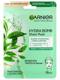 Hydra Bomb textilná maska so zeleným čajom