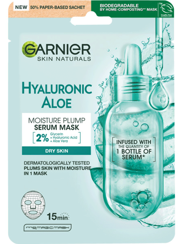Hyaluronic Aloe textilná maska