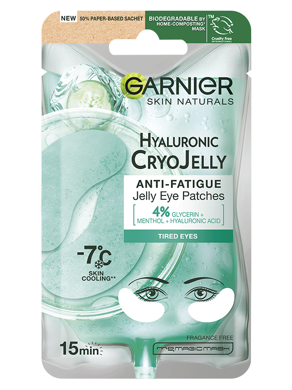 Cryo Jelly očná textilná maska s chladivým efektom -7 °C