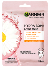 Textilná maska Hydra Bomb s výťažkom z harmančeka