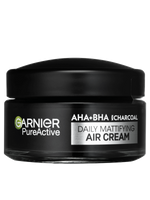 Pure Active AHA + BHA ľahký denný zmatňujúci krém 3v1 s aktívnym uhlím
