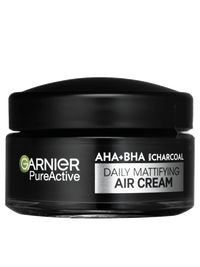 Pure Active AHA + BHA ľahký denný zmatňujúci krém 3v1 s aktívnym uhlím
