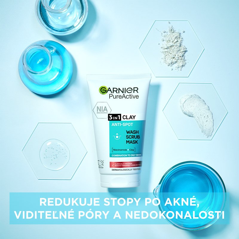 Skin Naturals Pure čistiaci peeling 3 v 1 - 5