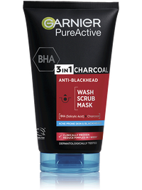 Skin Naturals Pure Active 3v1 maska s aktívnym uhlím proti čiernym bodkám