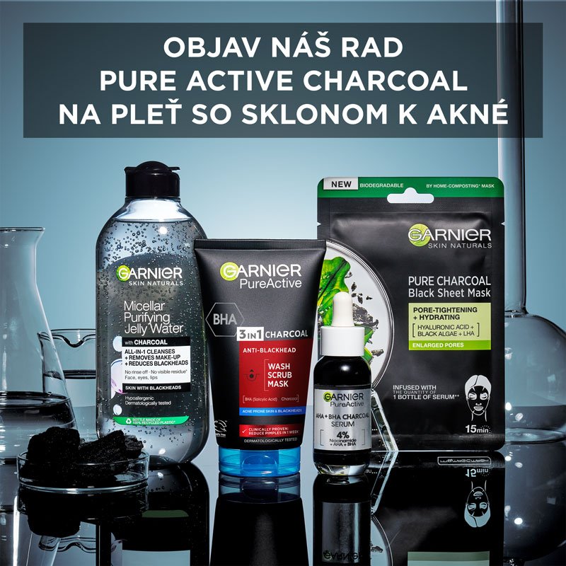 Skin Naturals Pure Active 3v1 maska s aktívnym uhlím proti čiernym bodkám - 7