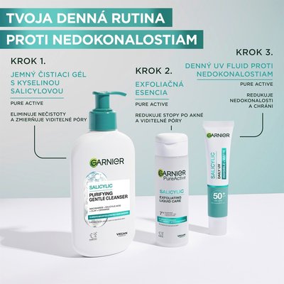 Pure Active BHA + Niacínamid UV fluid proti nedokonalostiam SPF 50+ - 7