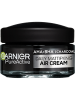 Pure Active AHA + BHA ľahký denný zmatňujúci krém 3v1 s aktívnym uhlím