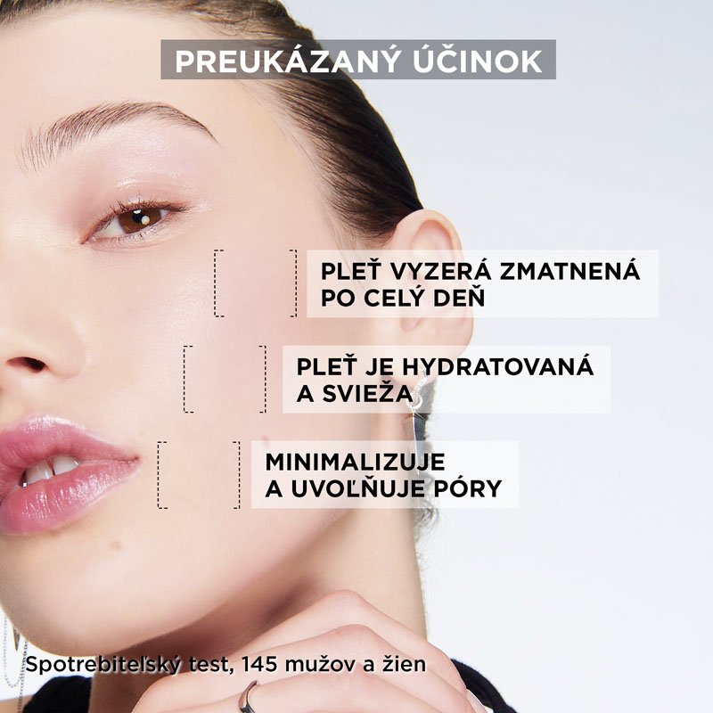 Pure Active AHA + BHA ľahký denný zmatňujúci krém 3v1 s aktívnym uhlím - 7