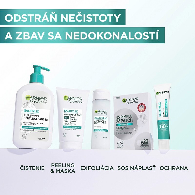 Hydrokoloidné neviditeľné náplasti na nedokonalosti s BHA - 5