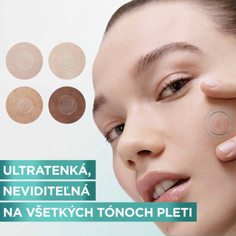 Hydrokoloidné neviditeľné náplasti na nedokonalosti s BHA - 6