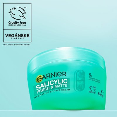 Garnier Salicylic Fresh & Pure hydratačný sorbet krém - 6
