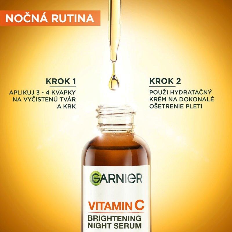 Rozjasňujúce nočné sérum s vitamínom C - 3