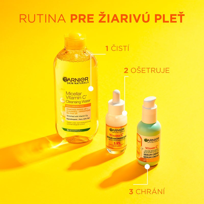 Krémové sérum s vitamínom C na rozjasnenie pleti 7