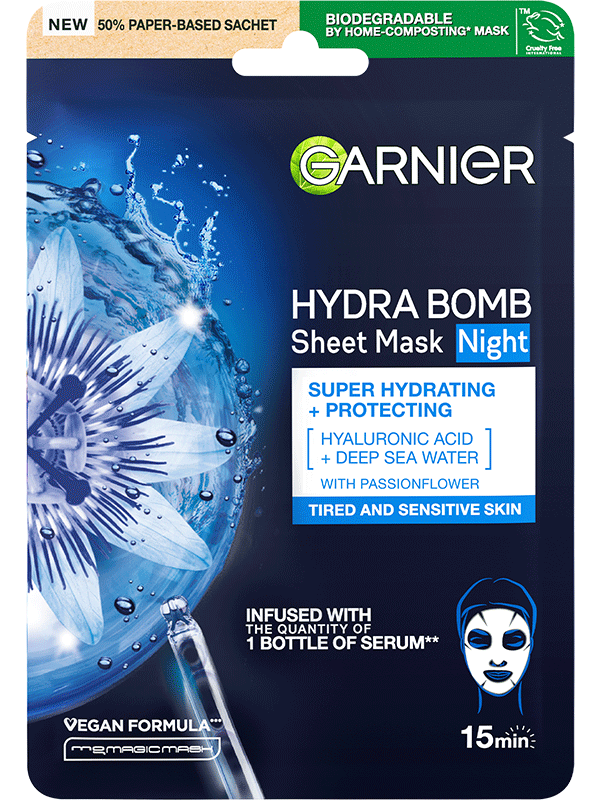 Hydra Bomb nočná textilná maska