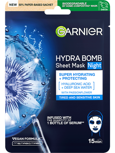 Hydra Bomb nočná textilná maska