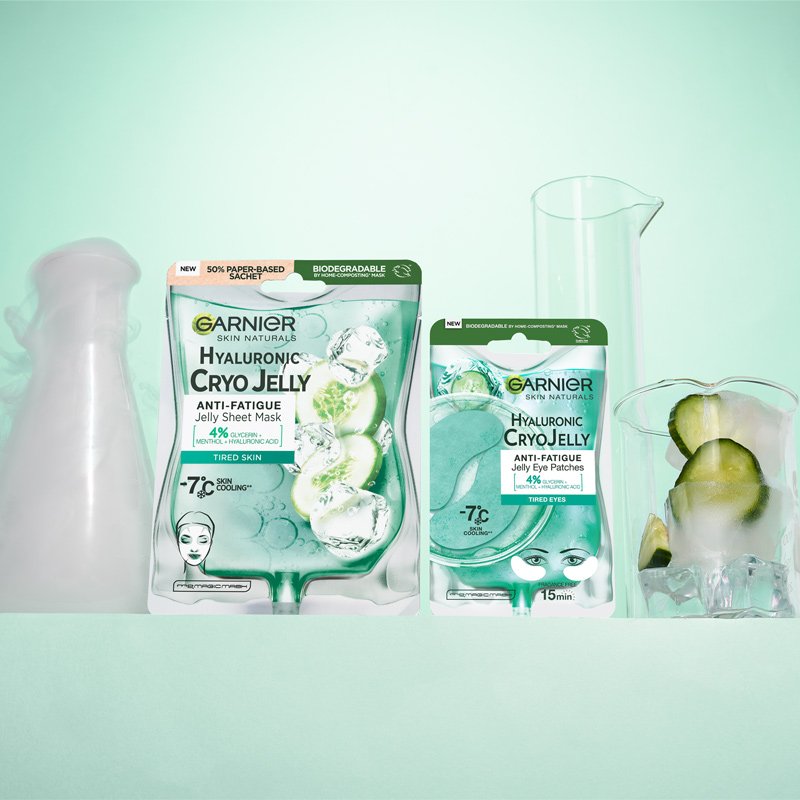 Cryo Jelly očná textilná maska 8