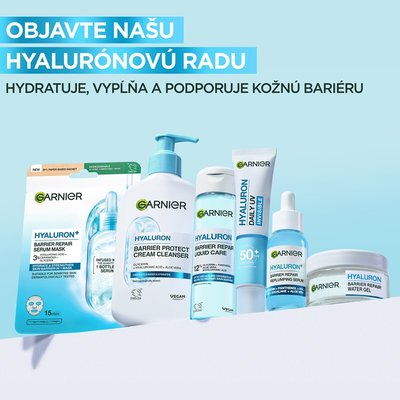 Garnier HYALURON+ textilná pleťová maska na obnovu kožnej bariéry s kyselinou hyalurónovou - 8