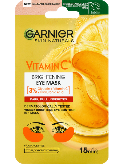 Skin Naturals očná maska na rozjasnenie očného okolia