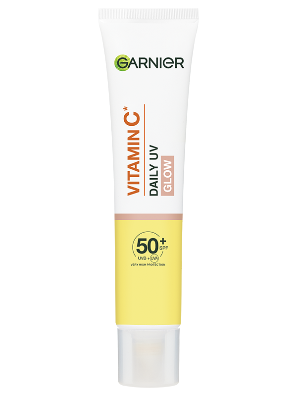 Skin Naturals Vitamin C denný rozjasňujúci UV fluid SPF 50+ glow