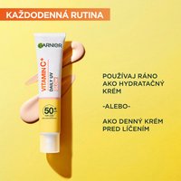 Skin Naturals Vitamin C denný rozjasňujúci UV fluid SPF 50+ glow - 5