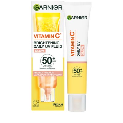 Skin Naturals Vitamin C denný rozjasňujúci UV fluid SPF 50+ glow - 8