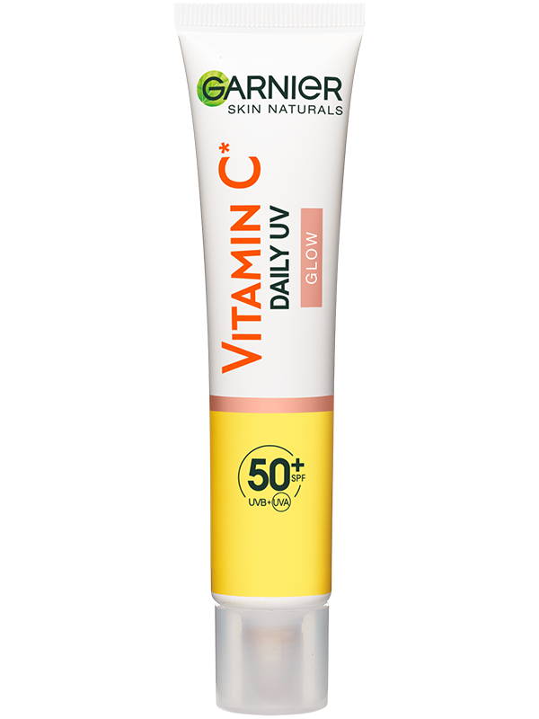 Skin Naturals Vitamin C denný rozjasňujúci UV fluid SPF 50+ glow