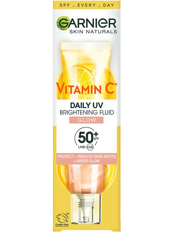 Skin Naturals Vitamin C denný rozjasňujúci UV fluid SPF 50+ glow - 2