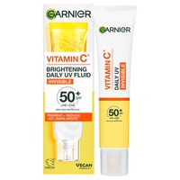 Skin Naturals Vitamin C denný rozjasňujúci UV fluid SPF 50+ invisible - 9