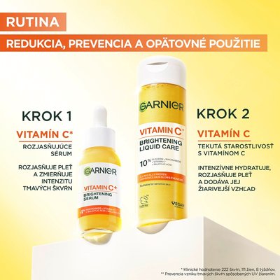 Garnier Vitamin C* rozjasňujúca esencia - 5