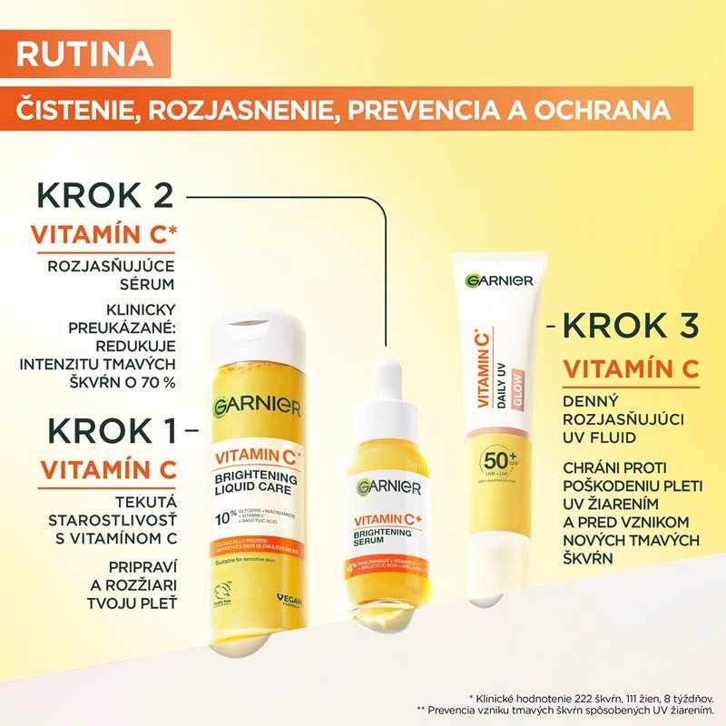 Garnier Vitamin C* rozjasňujúca esencia - 6