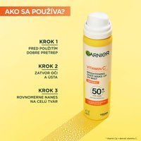 Garnier Vitamin C* rozjasňujúca pleťová hmla s SPF 50+ - 3