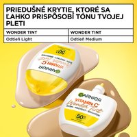 Garnier Vitamin C Wonder Tint SPF 50+, odtieň Medium - 10