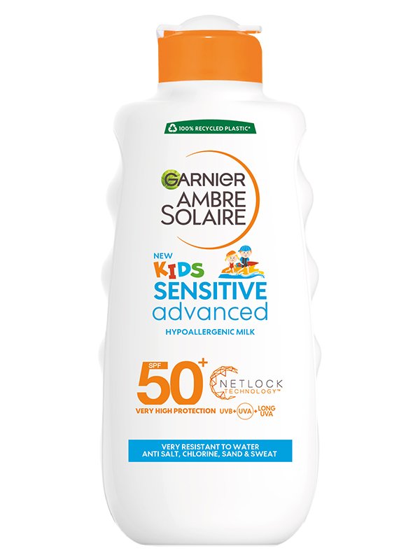 Sensitive Advanced Kids opaľovacie mlieko pre deti SPF 50+