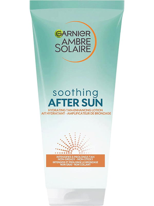Garnier Ambre Solaire hydratačné mlieko po opaľovaní predlžujúce opálenie, 200 ml