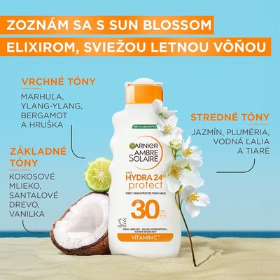 Hydra24h Protect ochranné opaľovacie mlieko proti UV žiareniu s vysokou ochranou SPF 30 - 5