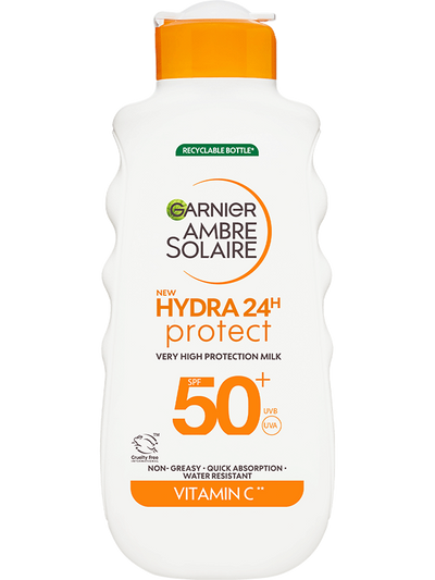 Hydra24h Protect ochranné opaľovacie mlieko proti UV žiareniu s veľmi vysokou ochranou SPF 50