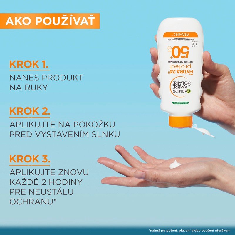 Hydra24h Protect ochranné opaľovacie mlieko proti UV žiareniu s veľmi vysokou ochranou SPF 50 - 5