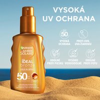 Ambre Solaire Ideal Bronze opaľovacie telové mlieko v spreji SPF 50 - 8