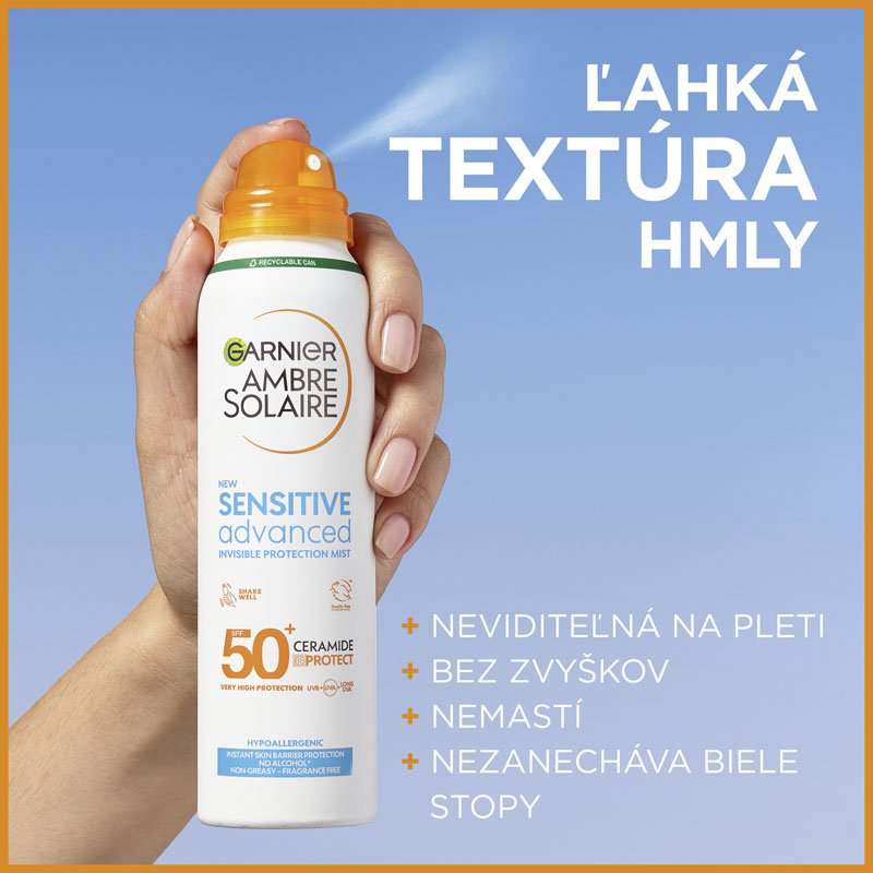 Sensitive Advanced ochranná hmla, citlivá pokožka, SPF 50+ - 3