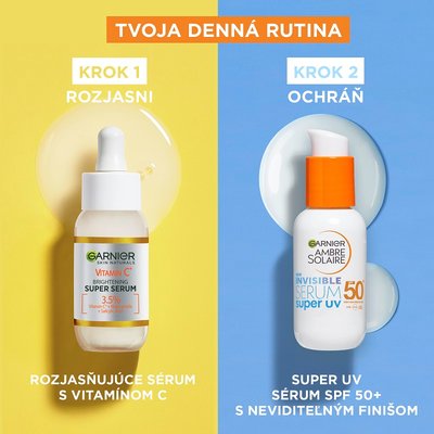 Ambre Solaire Super UV Denné sérum proti UV žiareniu SPF 50+ - 13