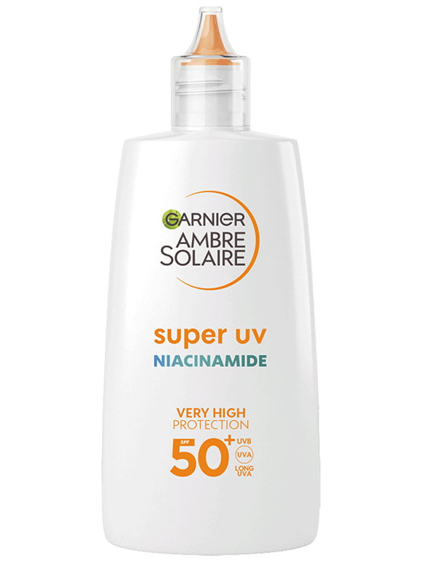 Super UV denný fluid proti nedokonalostiam s niacínamidom a SPF 50+